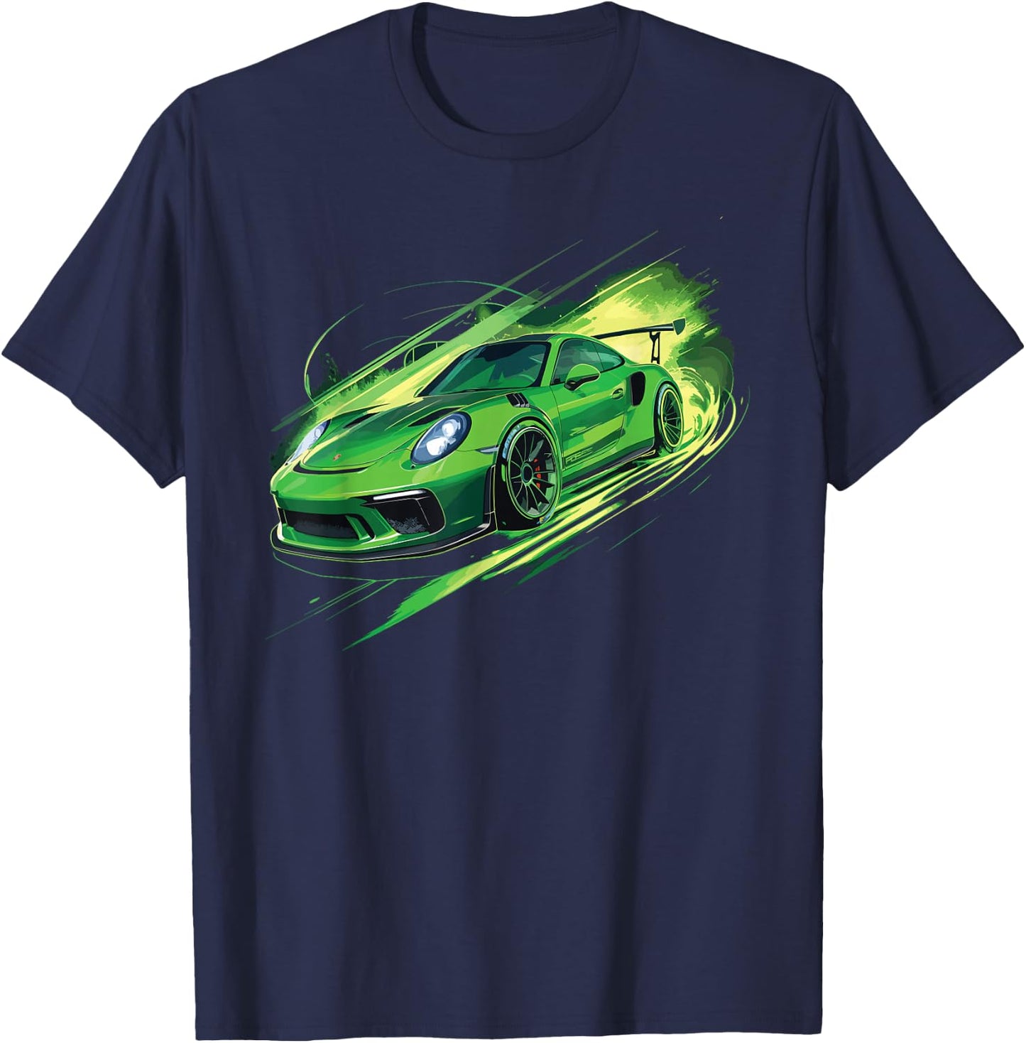 911 Supercar Exotic Sports Car Concept Boys Graphic T-Shirt - T-Shirt | Navy
