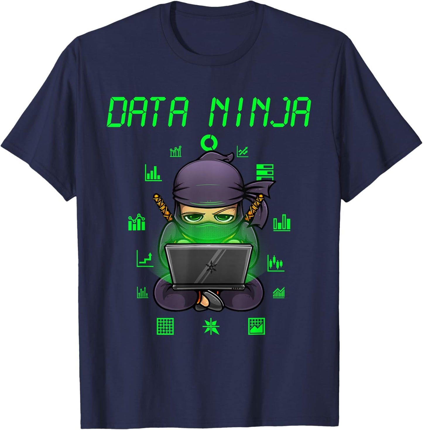 Funny Data Analyst Software Engineering Scientist T-Shirt - T-Shirt | Navy