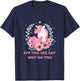 Eff You See Kay Why Oh You T Shirt Girls Funny Saying T-Shirt - T-Shirt | Navy
