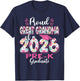 Proud Great Grandma of 2026 Pre-K Graduate Mothers Day Grad T-Shirt - T-Shirt | Navy