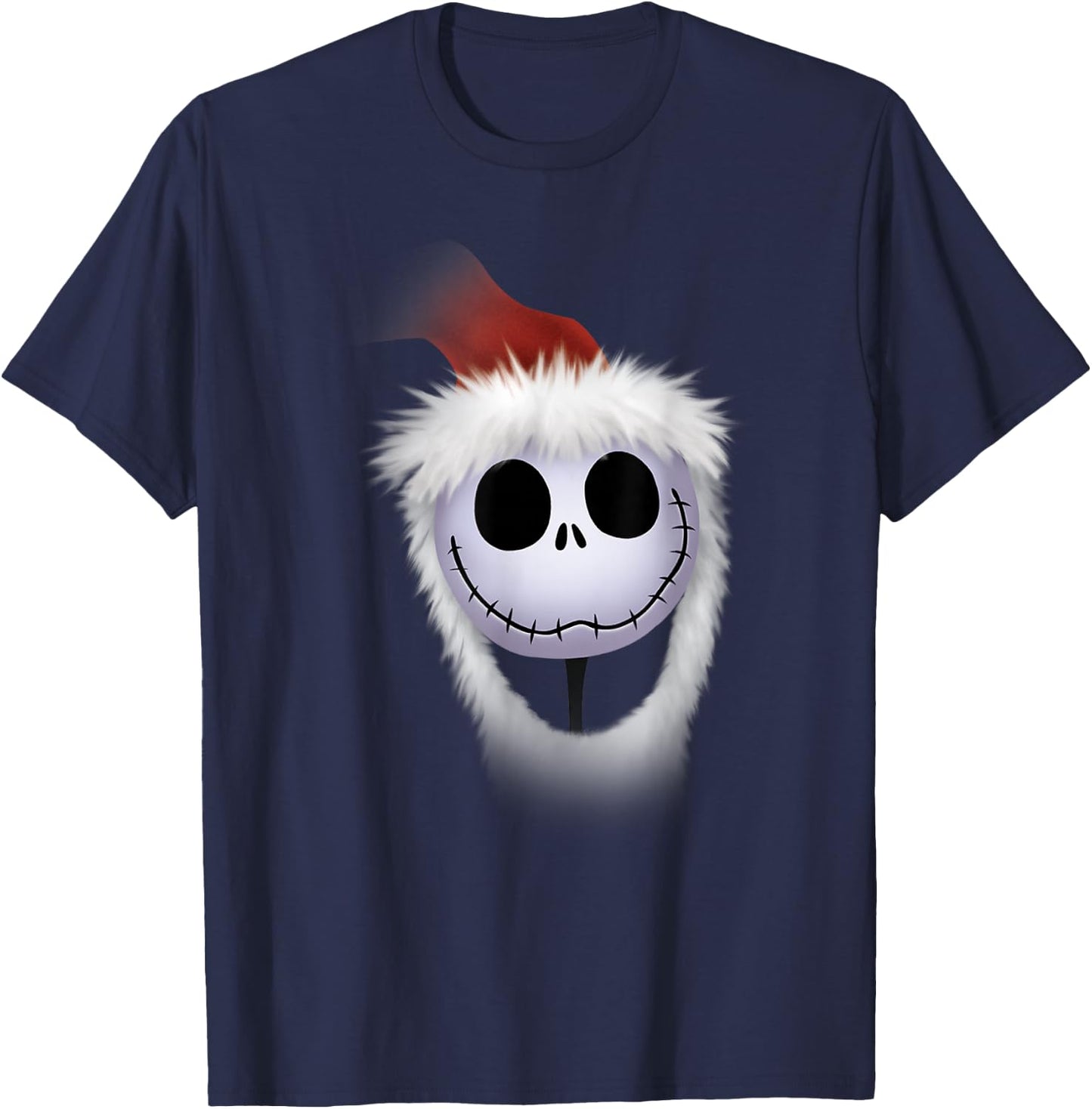 Disney - Jack Skellington Santa Holiday T-Shirt - T-Shirt | Navy