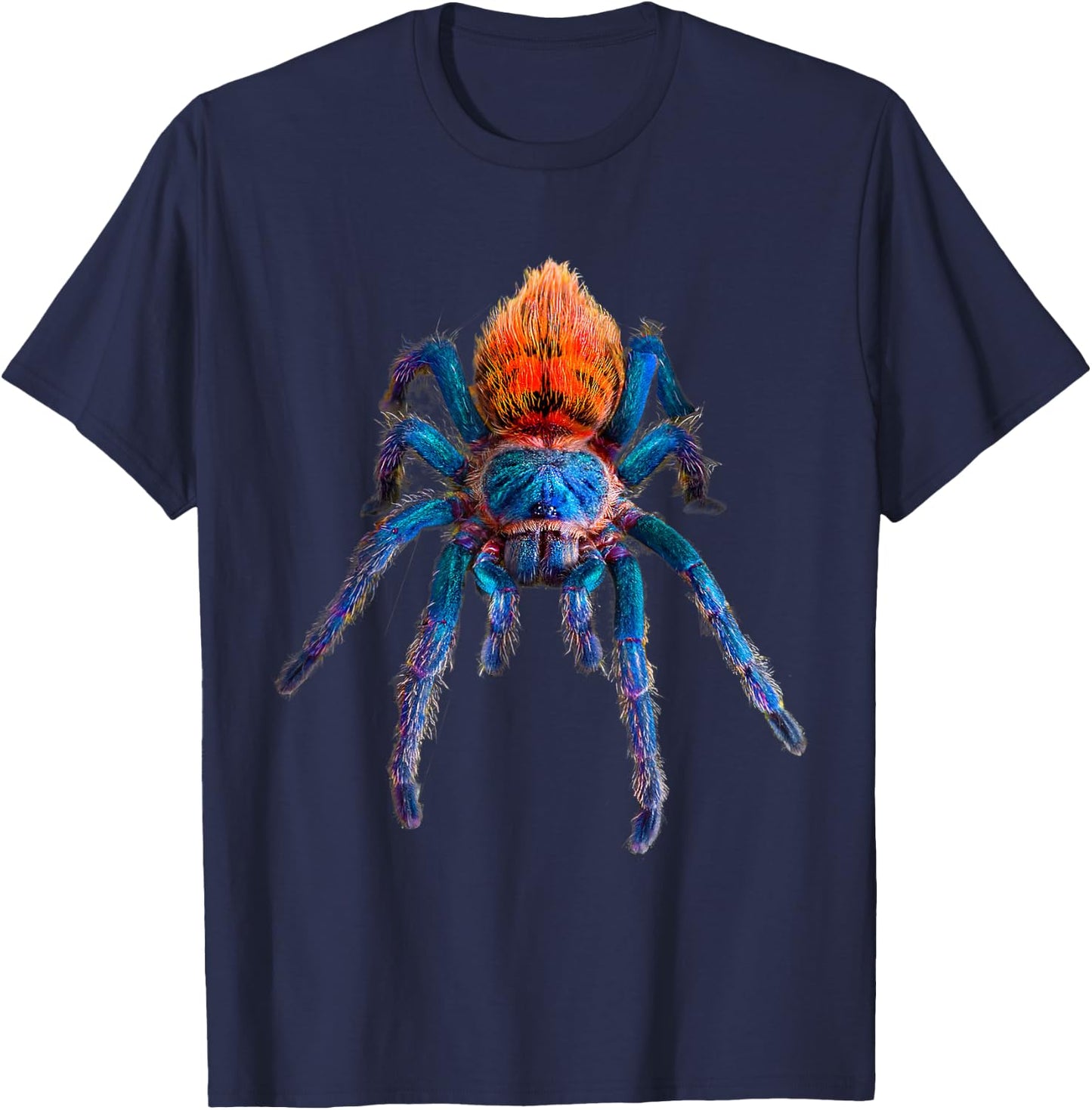 Green Bottle Blue Tarantula T-Shirt - T-Shirt | Navy