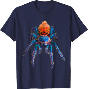Green Bottle Blue Tarantula T-Shirt - T-Shirt | Navy