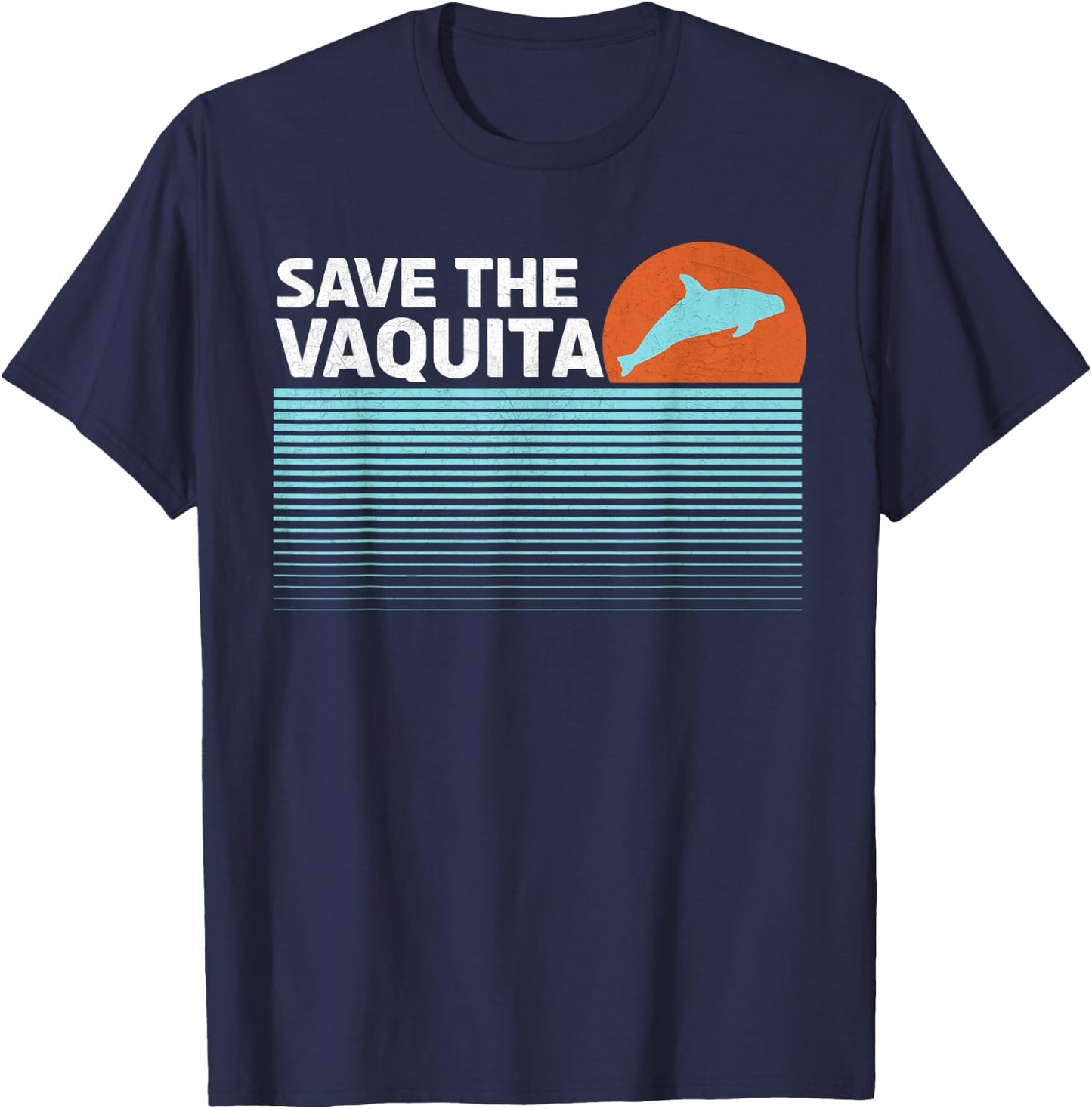Save The Vaquita T-Shirt - T-Shirt | Navy