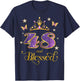 48 and Blessed 48 Years Old Birthday 48th Birthday T-Shirt - T-Shirt | Navy