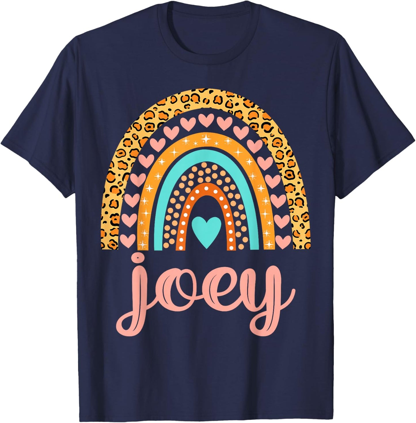 Joey Joey Name Birthday Shirt Gift T-Shirt - T-Shirt | Navy