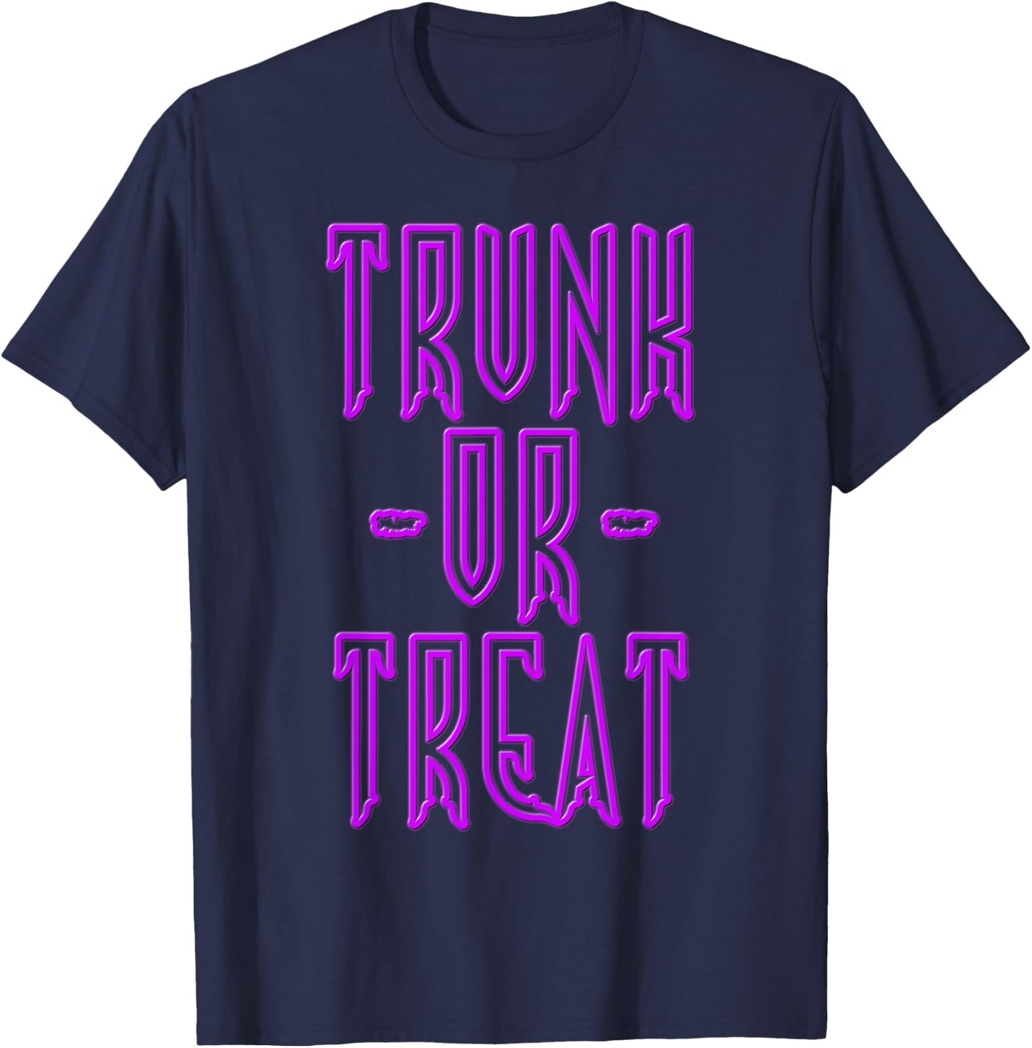 Trunk or Treat Halloween T-Shirt - T-Shirt | Navy