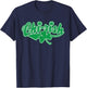 Chirish Chicago Irish St Patricks Day Shamrock T-Shirt - T-Shirt | Navy