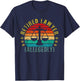 Retired Lawyer Allegedly Funny Retro T-Shirt - T-Shirt | Navy