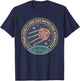 Vintage Sputnik USSR Soviet Union Soviet Space Travel T-Shirt - T-Shirt | Navy