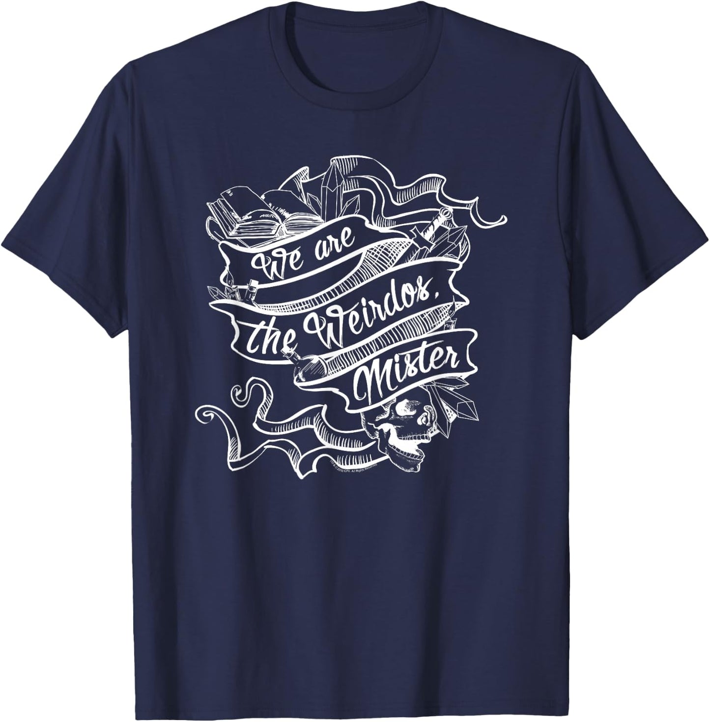 The Craft We are the Weirdos Mister T-Shirt - T-Shirt | Navy