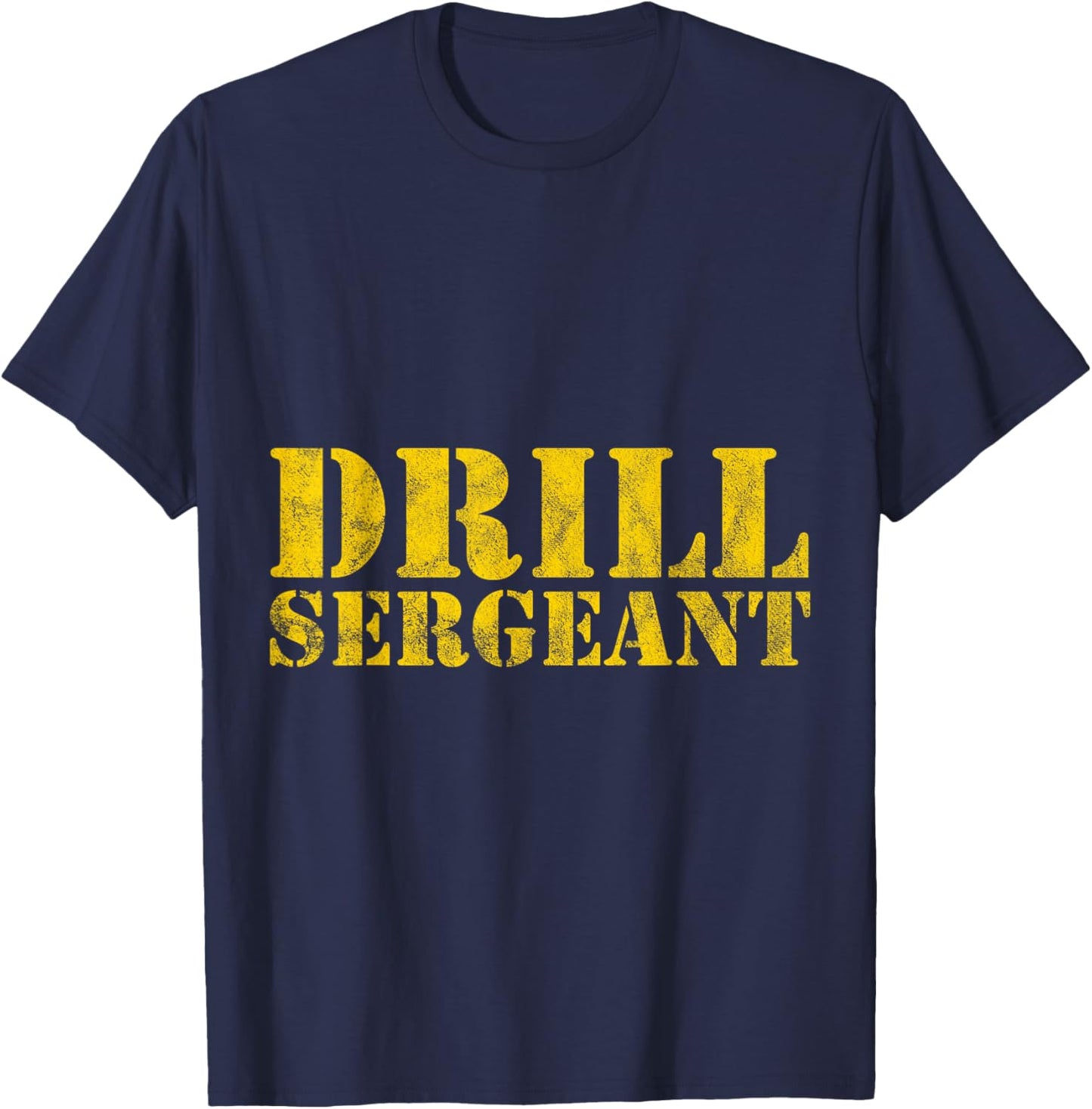 Drill Sergeant Gift a Drill Team or Warrant Officer T-Shirt - T-Shirt | Navy
