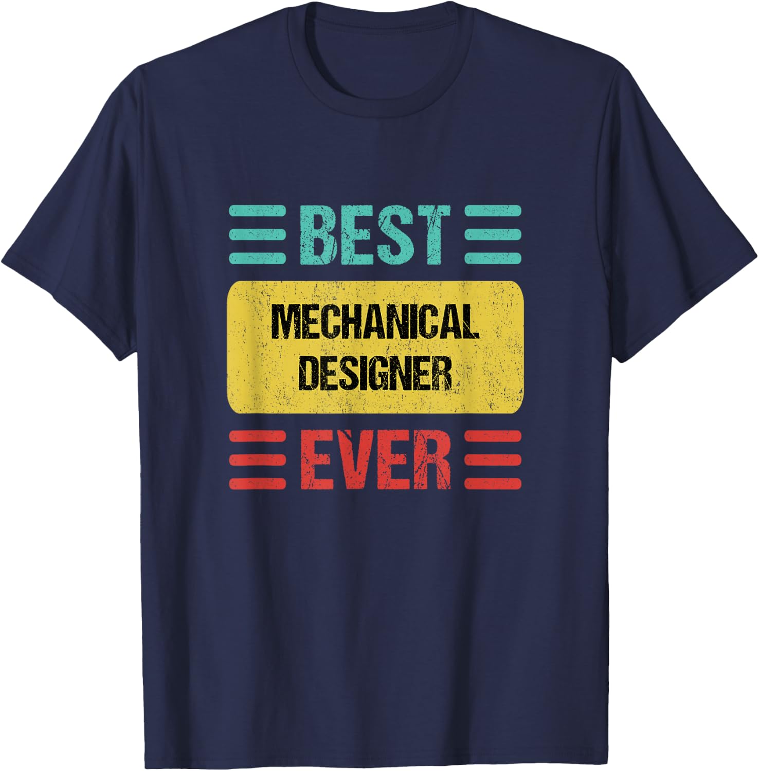 Mechanical Designer T-Shirt - T-Shirt | Navy
