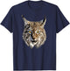 Lynx cool predator wilderness animal T-Shirt - T-Shirt | Navy