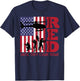 RED Remember Everyone Deployed Flag Helicopter Memorial Day T-Shirt - T-Shirt | Navy