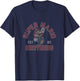 Super Mario Brothers EST 85 Mario Jumping Portrait T-Shirt - T-Shirt | Navy