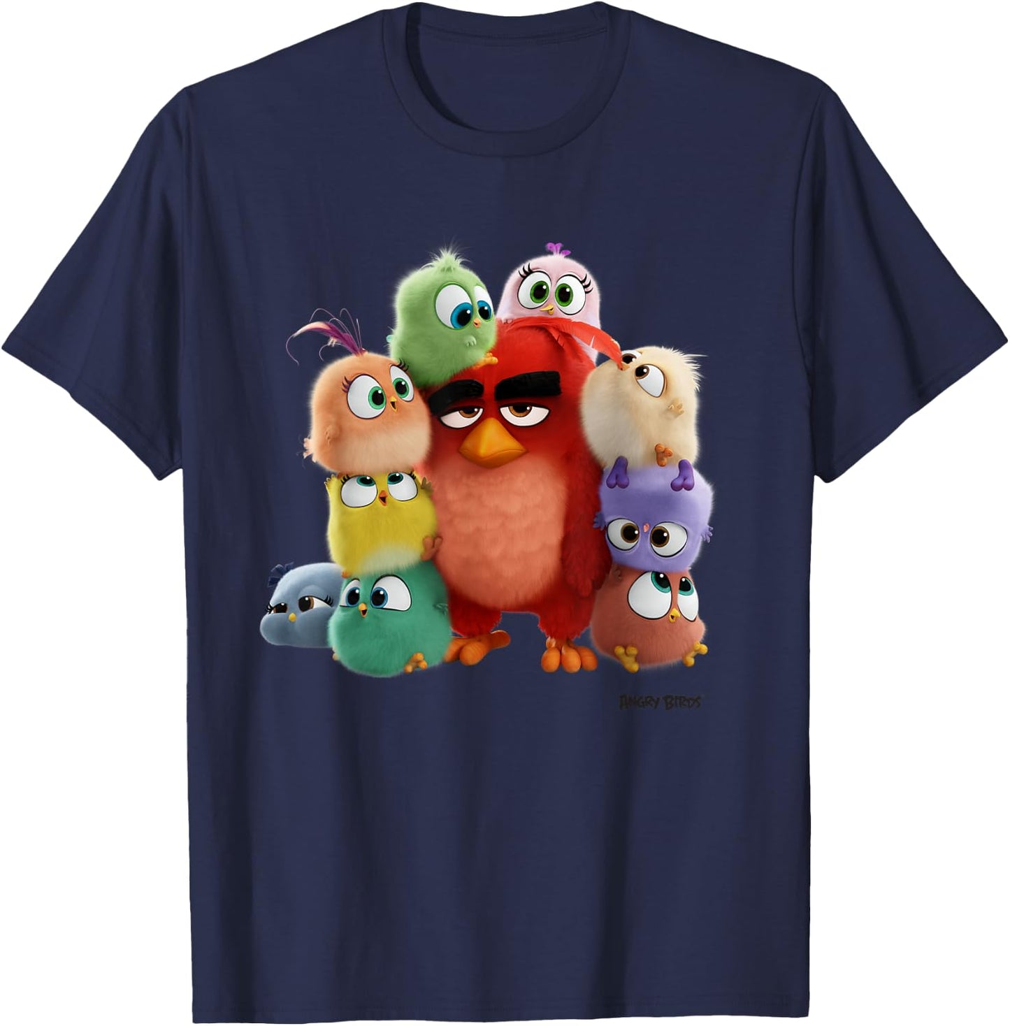Angry Birds Hatchlings Takeover Official Merchandise T-Shirt - T-Shirt | Navy