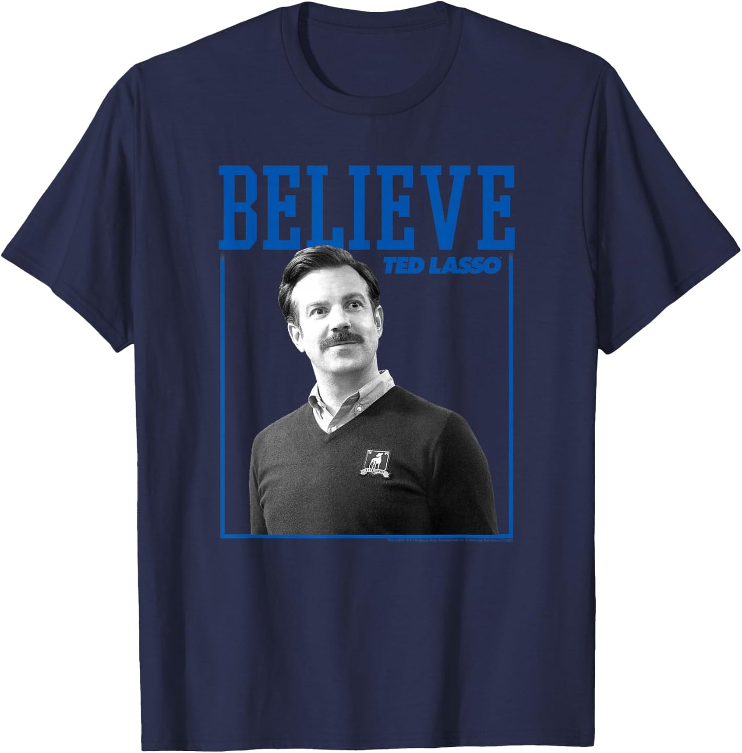 Ted Lasso Believe Photo T-Shirt - T-Shirt | Navy