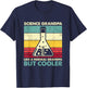 Science Grandpa - Funny Biology Chemistry Physics T-Shirt - T-Shirt | Navy