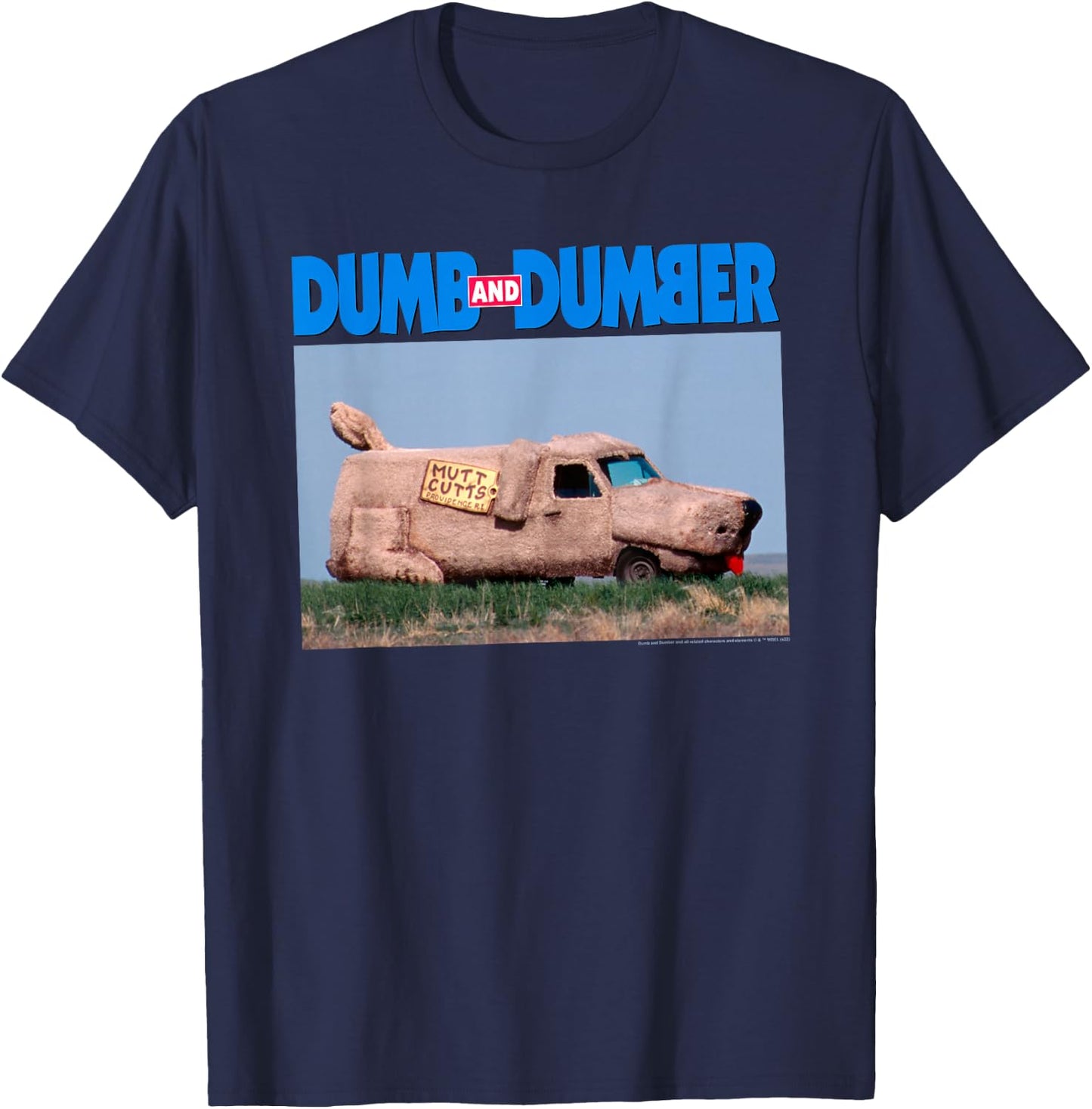 Dumb and Dumber Mutt Cutts T-Shirt - T-Shirt | Navy