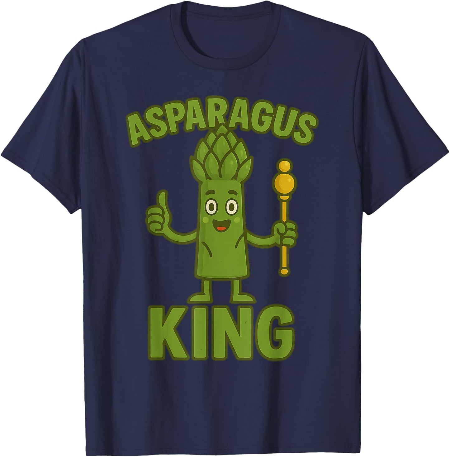 Asparagus King – Asparagus Love T-Shirt - T-Shirt | Navy