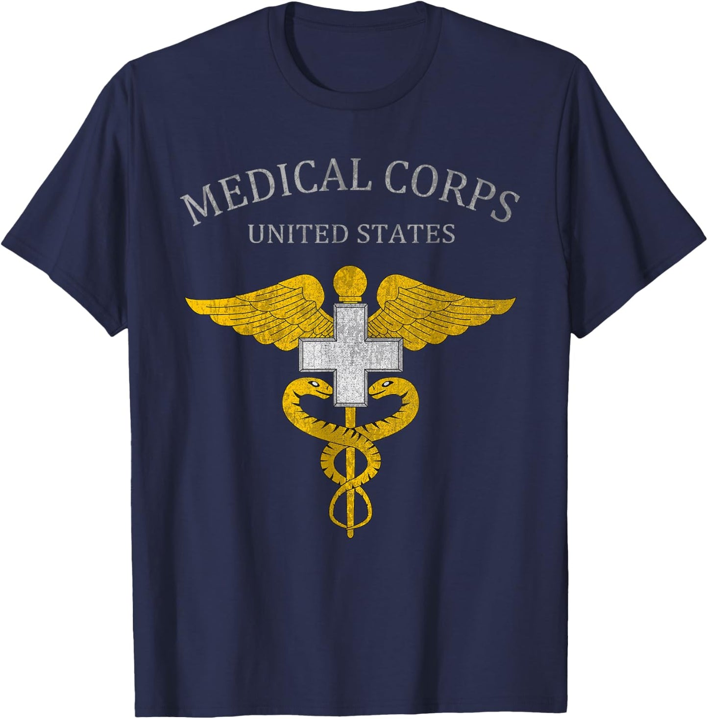 US Army Medical Service Regiment US Medical Corps T-Shirt - T-Shirt | Navy
