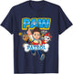 Kids PAW Patrol Ryder And Pups Action T-Shirt - T-Shirt | Navy