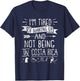I’m Tired of Waking Up and Not Being In Costa Rica T-Shirt - T-Shirt | Navy