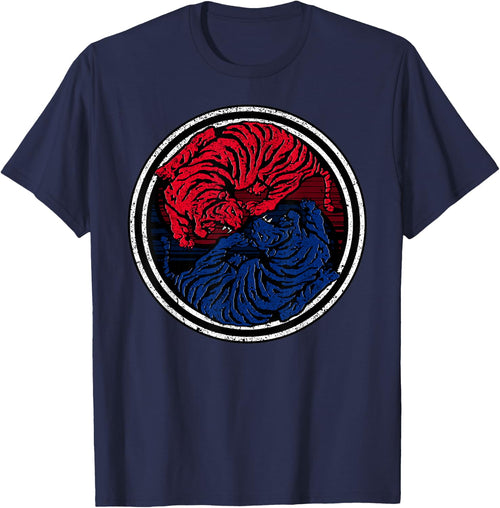 Traditional Korean Flag Tiger Taekwondo