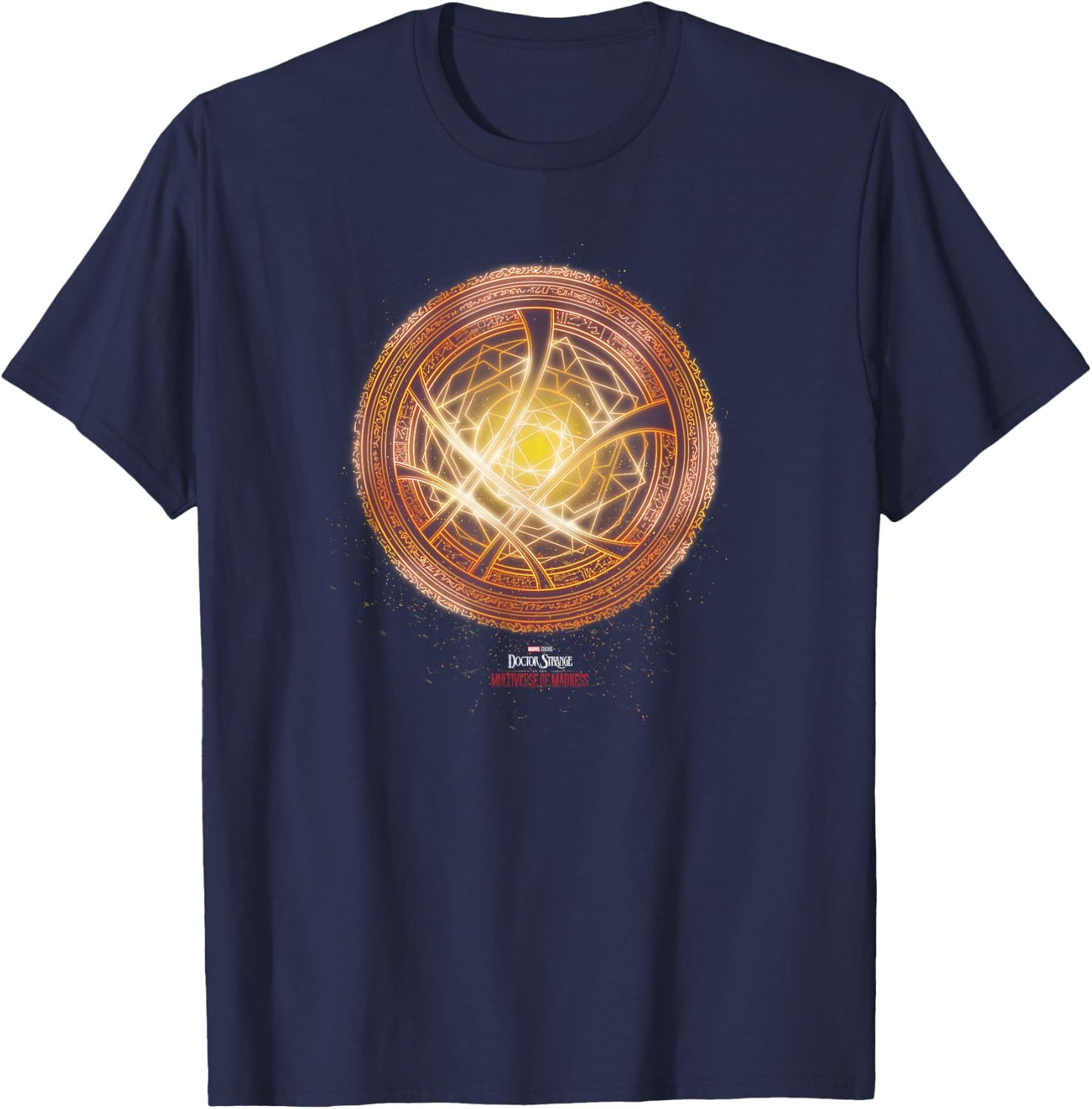 Marvel Doctor Strange In The Multiverse Of Madness Rune Logo T-Shirt - T-Shirt | Navy