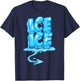 Ice Ice Arrow Pregnancy and Baby Announcement Winter T-Shirt - T-Shirt | Navy
