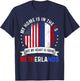 Dutch American Patriot Heart is from Netherlands Flag T-Shirt - T-Shirt | Navy