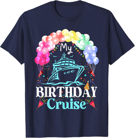 Birthday Cruise Squad Making Memories Together Men Women Kid T-Shirt - T-Shirt | Navy