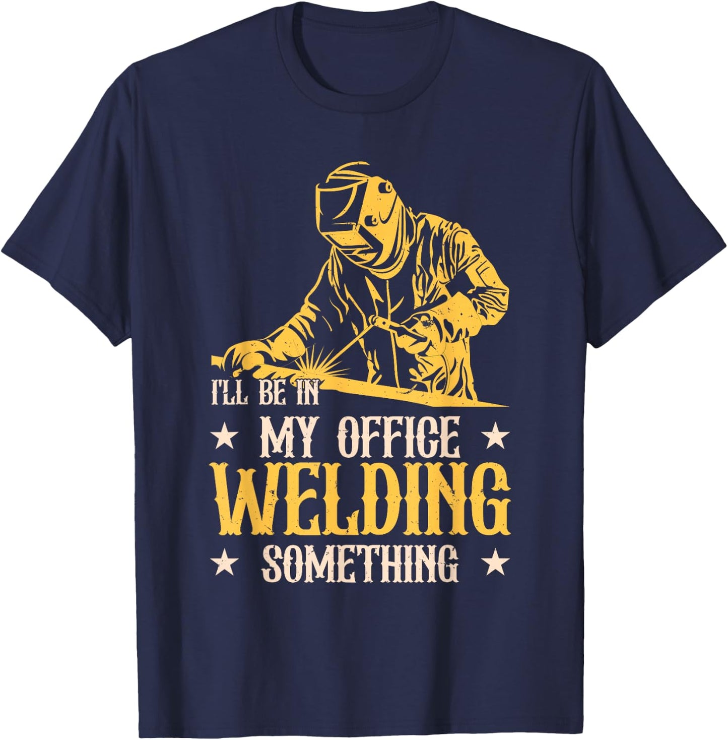 Weld Funny Welding Welder Blacksmith T-Shirt - T-Shirt | Navy
