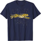 Cheetah Funny - Cheetah Lover - -Adults Black Cotton - Small - - Short Sleeve T-Shirt - T-Shirt | Navy