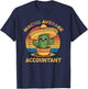 Nacho Average Accountant Cinco De Mayo Accounting CPA Funny T-Shirt - T-Shirt | Navy
