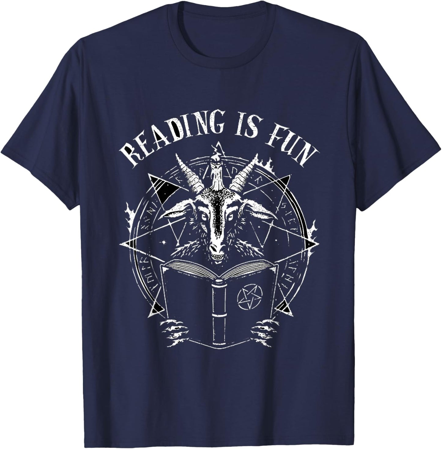 Reading Is Fun T-Shirt - T-Shirt | Navy