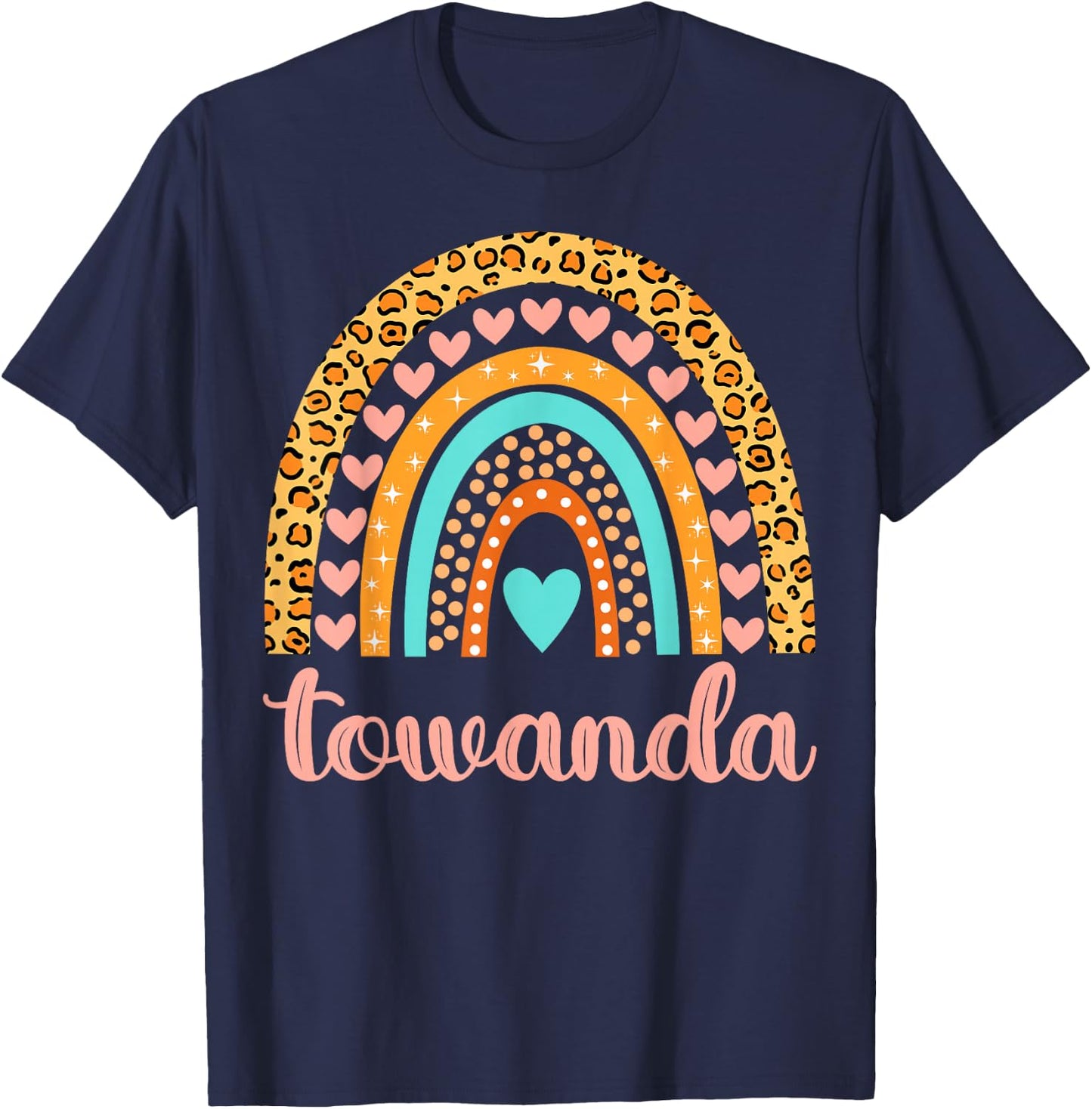 Towanda Towanda Name Birthday Shirt Gift T-Shirt - T-Shirt | Navy