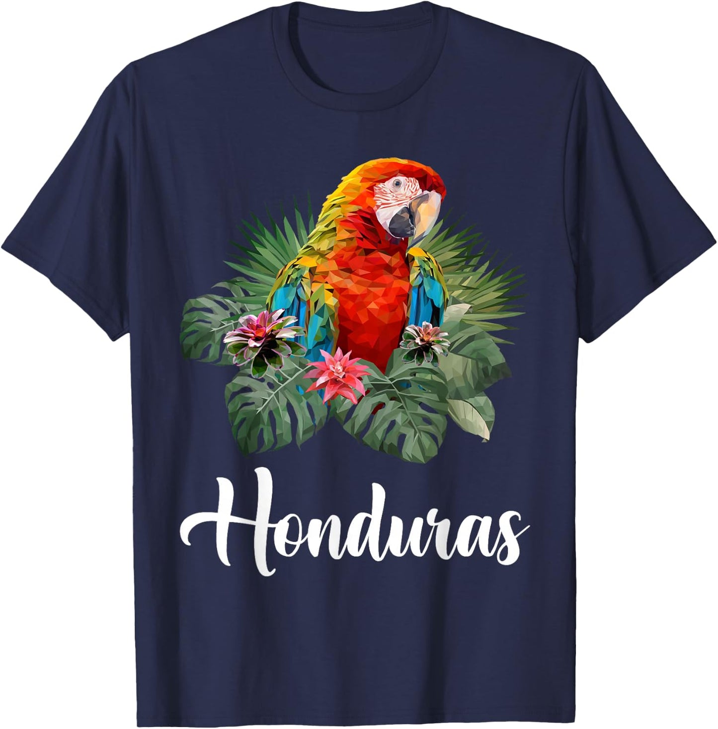 Honduran Flag And Honduras Men Women Kids T-Shirt - T-Shirt | Navy