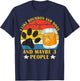 funny - I like bourbon and dogs and maybe 3 people gift T-Shirt - T-Shirt | Navy