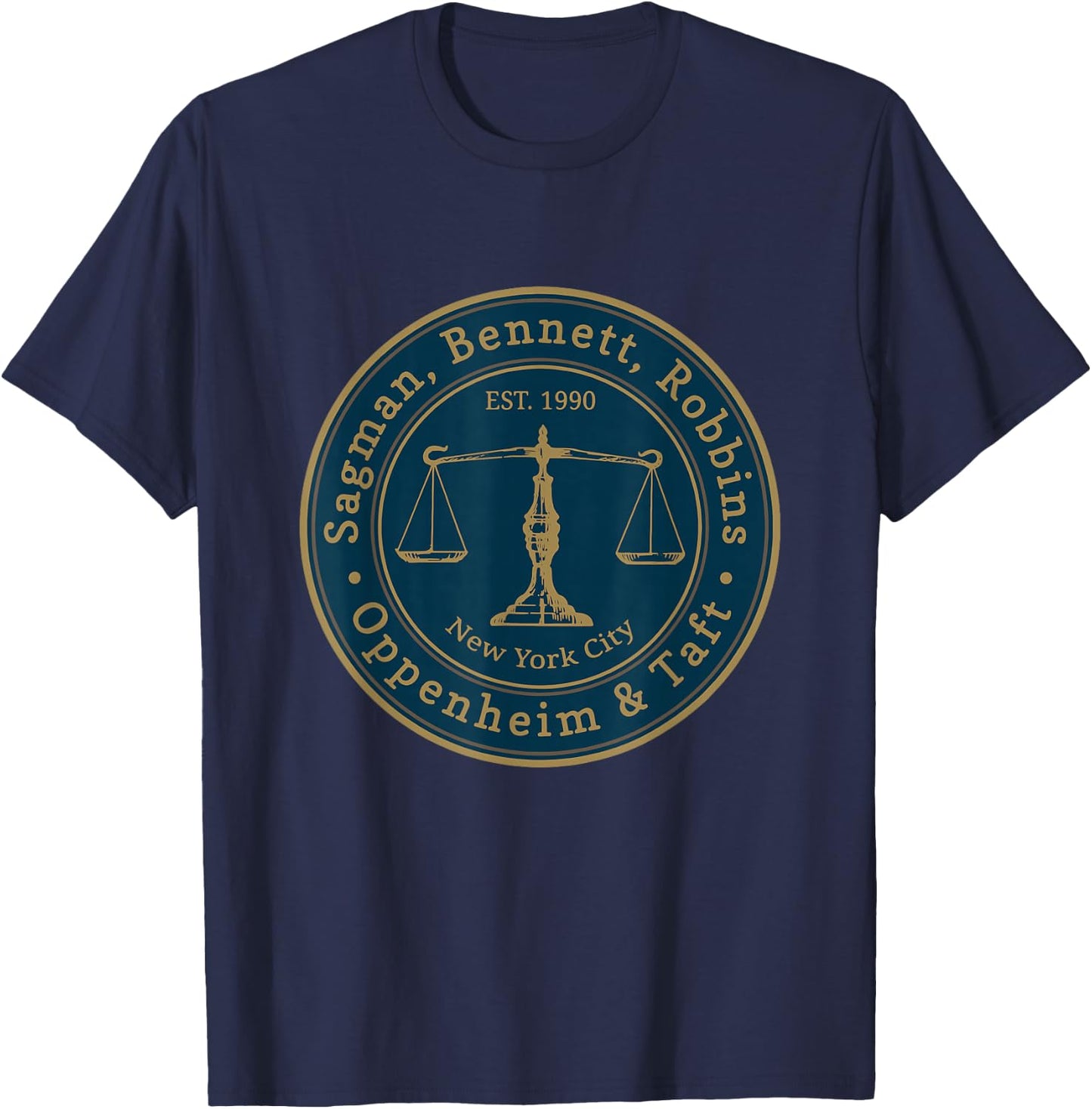 Sagman Bennett Robbins Oppenheim and Taft T-Shirt - T-Shirt | Navy