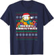 Garfield Christmas Santa Garfield Ugly Sweater T-Shirt - T-Shirt | Navy