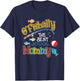 Ofishally The Best Mommy Mom of the Birthday Boy T-Shirt - T-Shirt | Navy