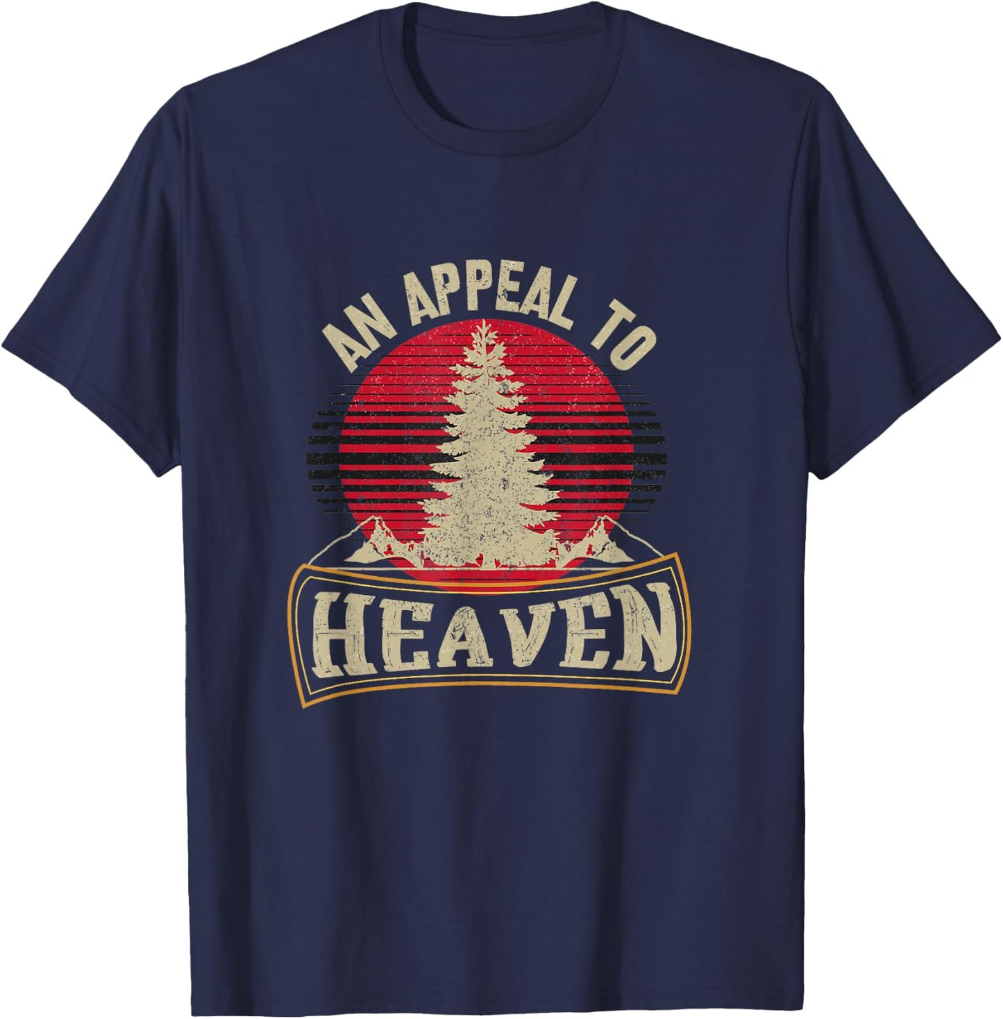 An Appeal to Heaven Pine Tree Flag American Revolution T-Shirt - T-Shirt | Navy
