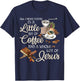 All I Need Today Is A Little Bit Of Coffee A Whole Lot Jesus T-Shirt - T-Shirt | Navy
