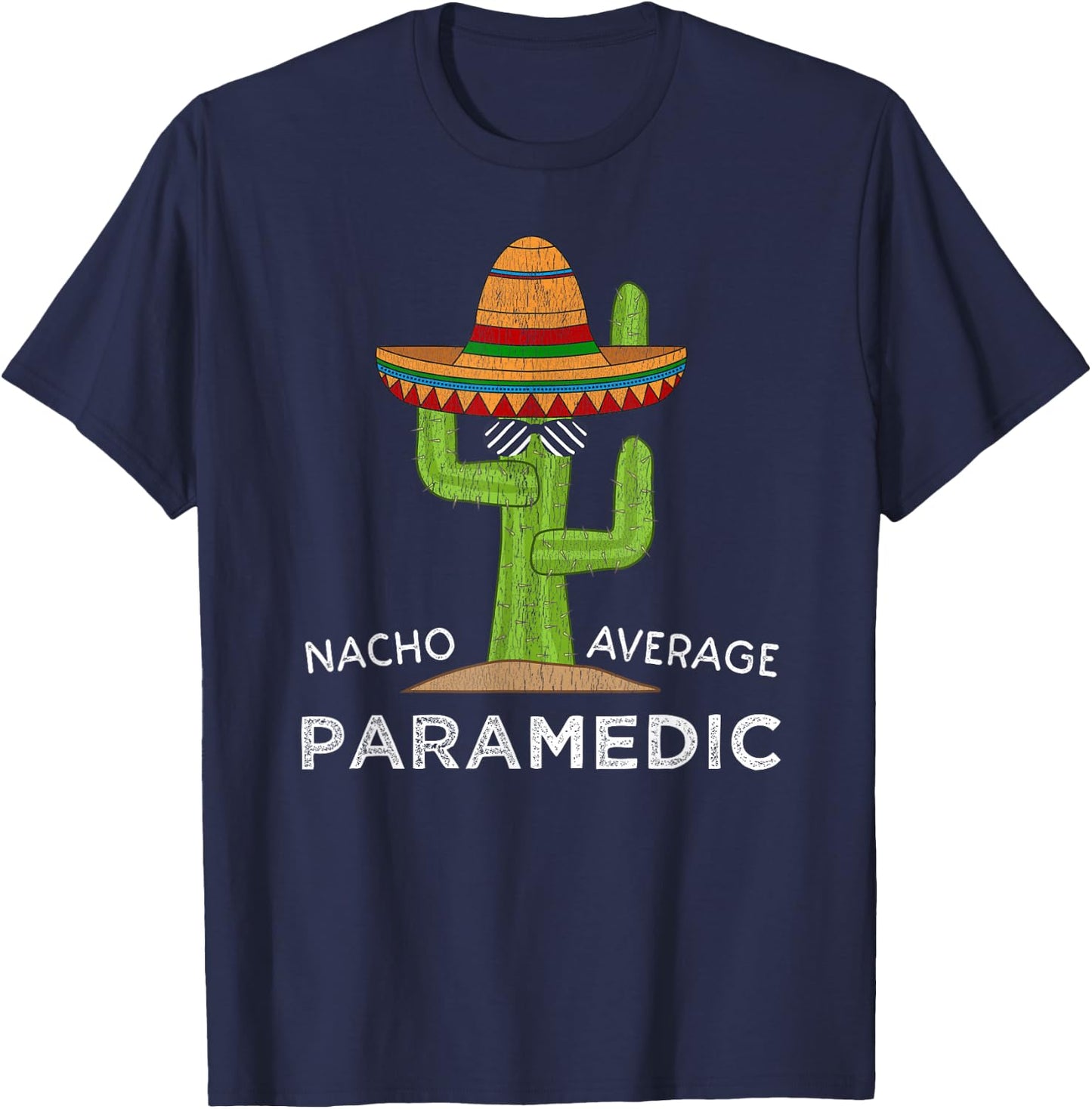 Funny EMT Paramedic | Fun EMS Professional Humor Saying T-Shirt - T-Shirt | Navy