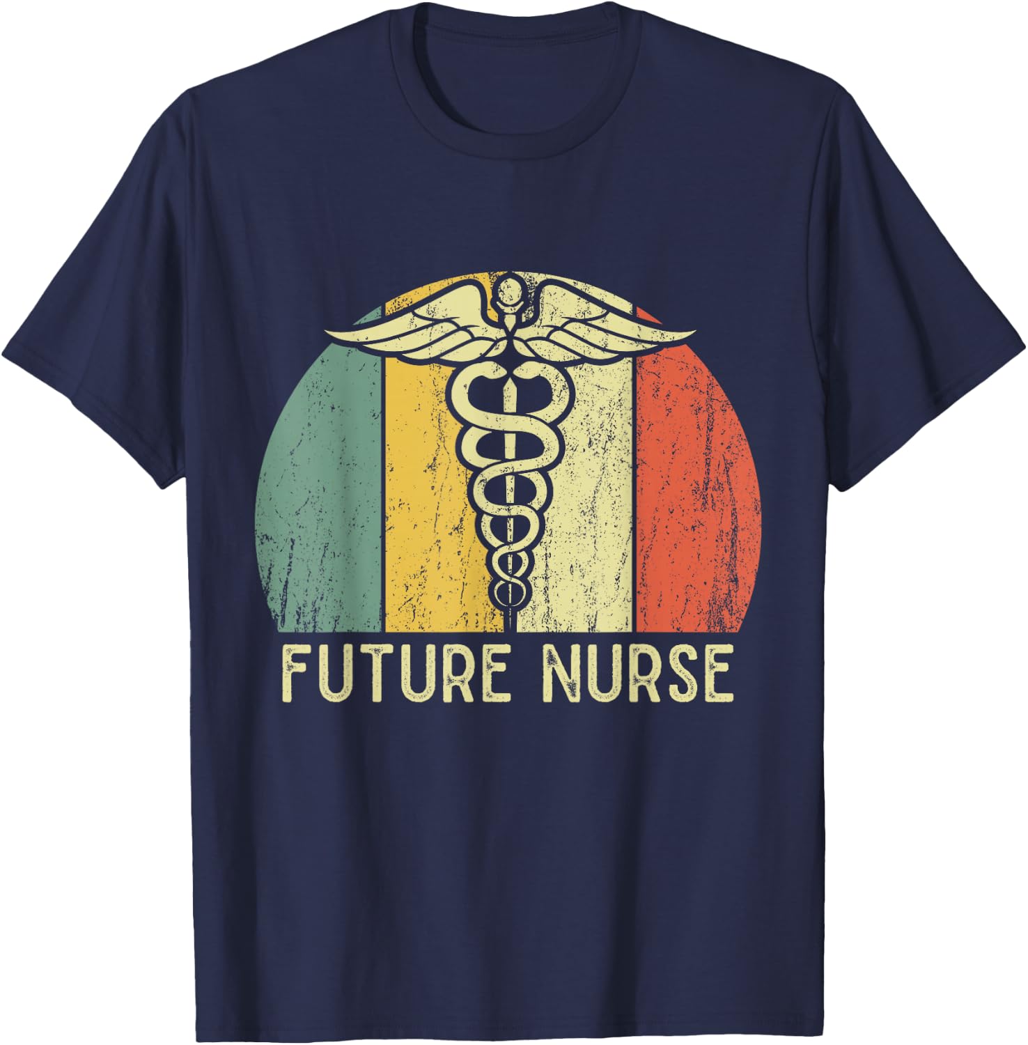 Future Nurse | Nurse T-Shirt - T-Shirt | Navy