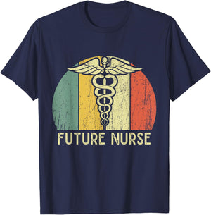 Future Nurse | Nurse T-Shirt - T-Shirt | Navy