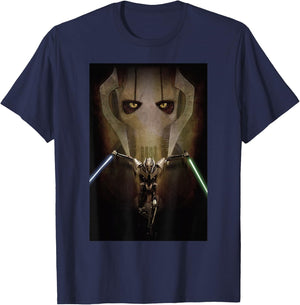 Star Wars Revenge of the Sith General Grievous Poster Art T-Shirt - T-Shirt | Navy