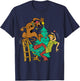 Scooby And Shaggy Christmas Dancing T-Shirt - T-Shirt | Navy